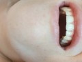 Sexy lips moan with an orgasm-littlemusclescouple