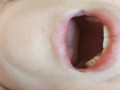 Sexy lips moan with an orgasm-littlemusclescouple