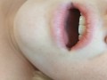 Sexy lips moan with an orgasm-littlemusclescouple