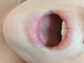 Sexy lips moan with an orgasm-littlemusclescouple