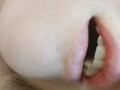 Sexy lips moan with an orgasm-littlemusclescouple