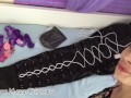 Unpacking! Vegan leather sack & more