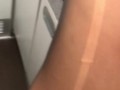 Naughty hostess getting wet before she fucks the captain 