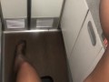 Naughty hostess getting wet before she fucks the captain 