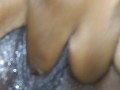 Petite ebony finger fuck until she squirt