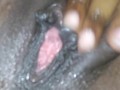 Petite ebony finger fuck until she squirt
