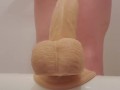 Cherie enjoys pulsating orgasm while dripping wet in the bath masturbation