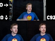 Logitech BRIO 4k vs. C922 vs. C920 1080p Quality Comparison in STUDIO light