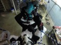 Murrsuiter gets pegged hard by a dominatrix in a swing