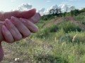 nice tight pussy nature outside fuck risky public sunny in a park cumshort
