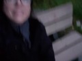 Public Piss On The Park Bench