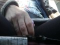 Fucking A Dildo To Orgasm While Driving A Car In Public!