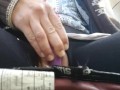 Fucking A Dildo To Orgasm While Driving A Car In Public!