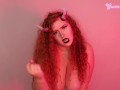 bbw femdom succubus jerk off instruction, steals your soul via your cock
