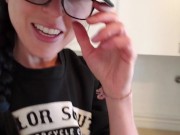 Desperate FIRST PISS In My New Place!!