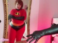 Elastigirl Mrs.Incredible expands and twerks her big ass in your face
