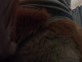 Giantess sits on you