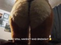 Giantess sits on you