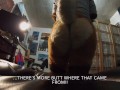 Giantess sits on you
