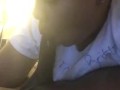 Beautiful lightskin MILF blowjob and swallow
