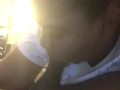 Beautiful lightskin MILF blowjob and swallow