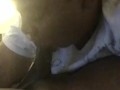 Beautiful lightskin MILF blowjob and swallow