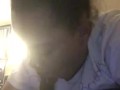 Beautiful lightskin MILF blowjob and swallow