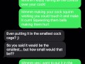 Sexting a Sissy Boy - I Own HIM