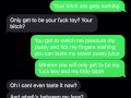 Sexting a Sissy Boy - I Own HIM