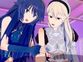 Fire Emblem - Lucina X Corrin 3D Threesome Hentai