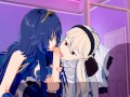 Fire Emblem - Lucina X Corrin 3D Threesome Hentai