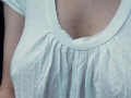 BOUNCING BOOBS IN SHIRT WHILE WALKING And Running 4 (BRALESS)