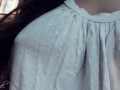 BOUNCING BOOBS IN SHIRT WHILE WALKING And Running 4 (BRALESS)