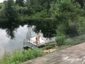 Couple Making a Blowjob Video Outdoor Full Nude