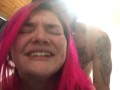 Thick white girl getting fucked