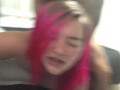 Thick white girl getting fucked