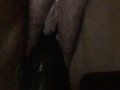 Juicing my Apple juices running down my pussy and my thighs
