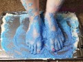 Mistress Toefu Wet and Messy Feet (ASMR)