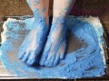 Mistress Toefu Wet and Messy Feet (ASMR)