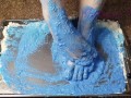Mistress Toefu Wet and Messy Feet (ASMR)