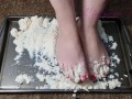 Mistress Toefu Wet and Messy Feet (ASMR)