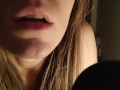Food fetish ASMR Mouth Sounds and Moaning Teen