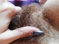 My pussy is so fucking hairy 