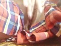 Carlycurvy rubbing her pussy all over a shirt from a man she knows! 