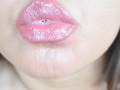 ASMR: Pink Pouty Lips with Sensual Spit