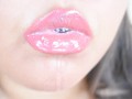 ASMR: Pink Pouty Lips with Sensual Spit
