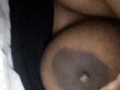 Big ass Ebony nipple play