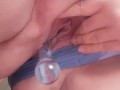 Pissing my panties then cumming hard 