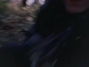 It's Halloween Week! Outdoor Vampire Piss At Twilight