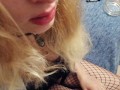 SMOKING, FLASHING AND BLOWING SMOKE IN DICK